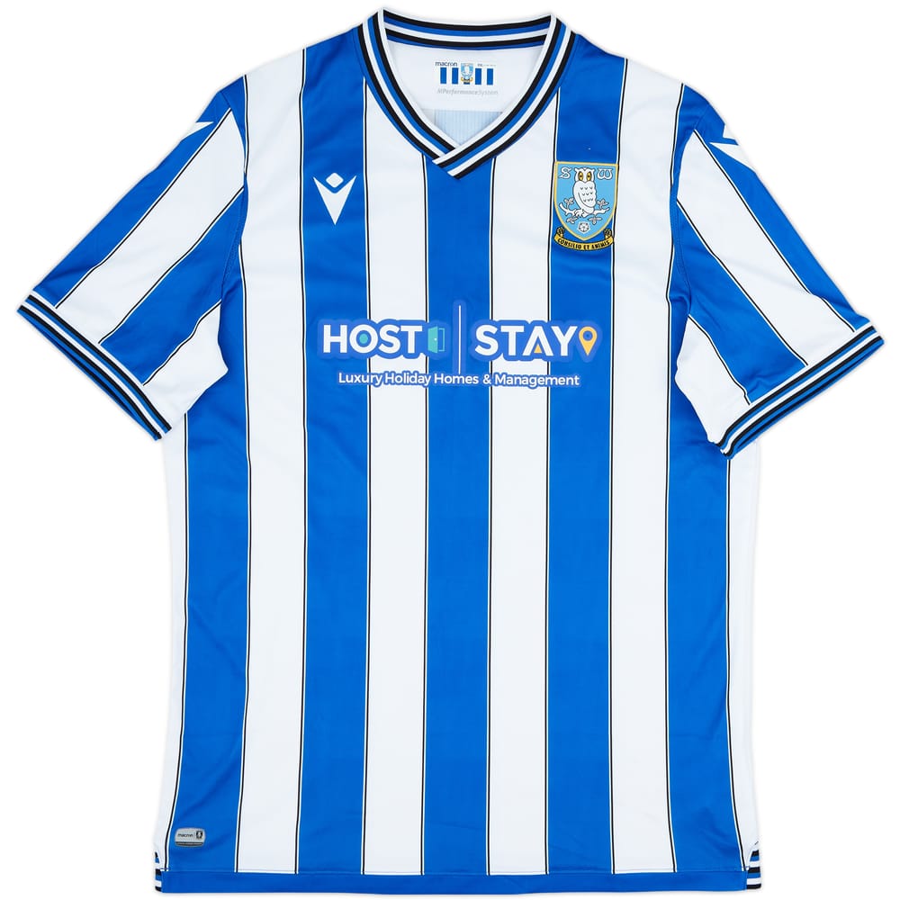 2022-23 Sheffield Wednesday Home Shirt - 8/10 - (XXL)