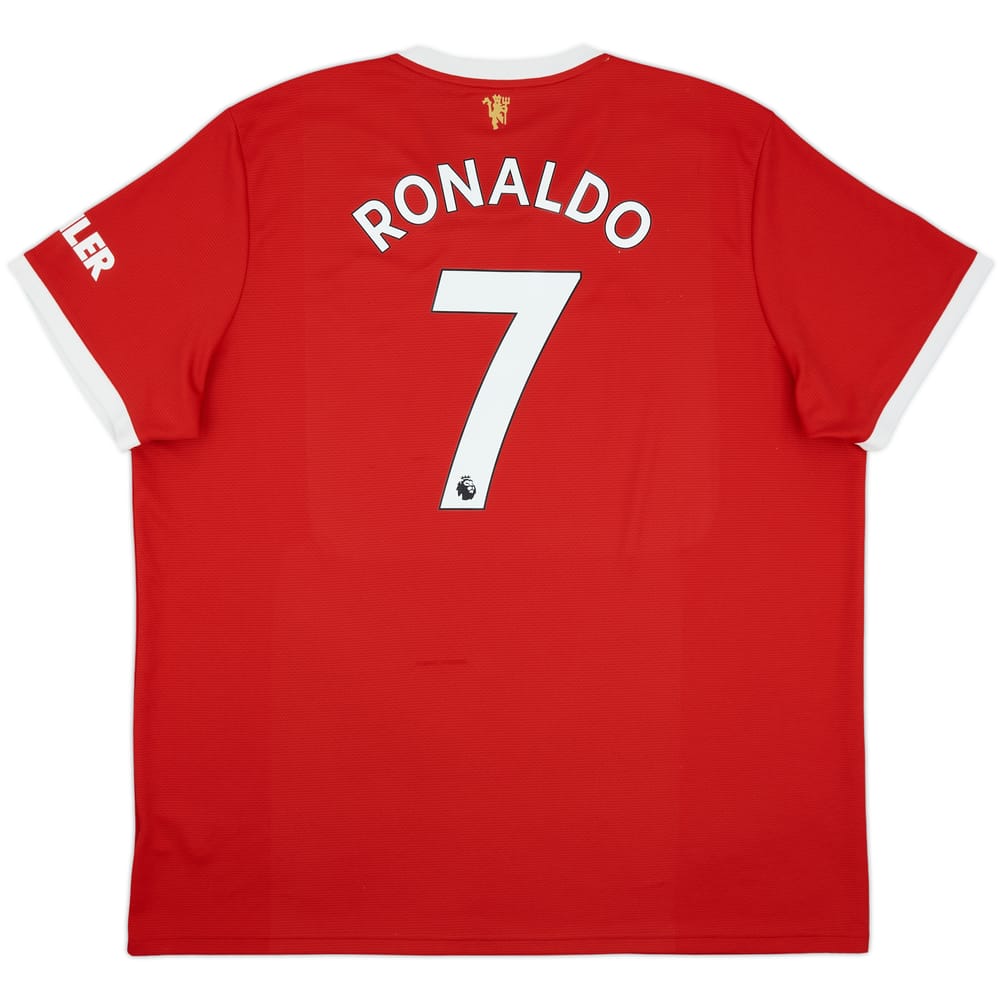 2021-22 Manchester United Home Shirt Ronaldo #7 - 9/10 - (3XL)