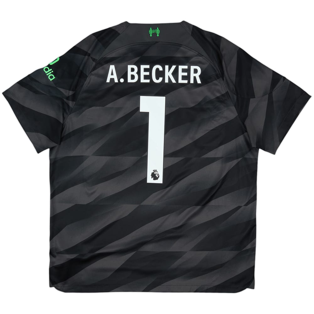 2023-24 Liverpool GK Shirt A.Becker #1 - 10/10 - (XL)