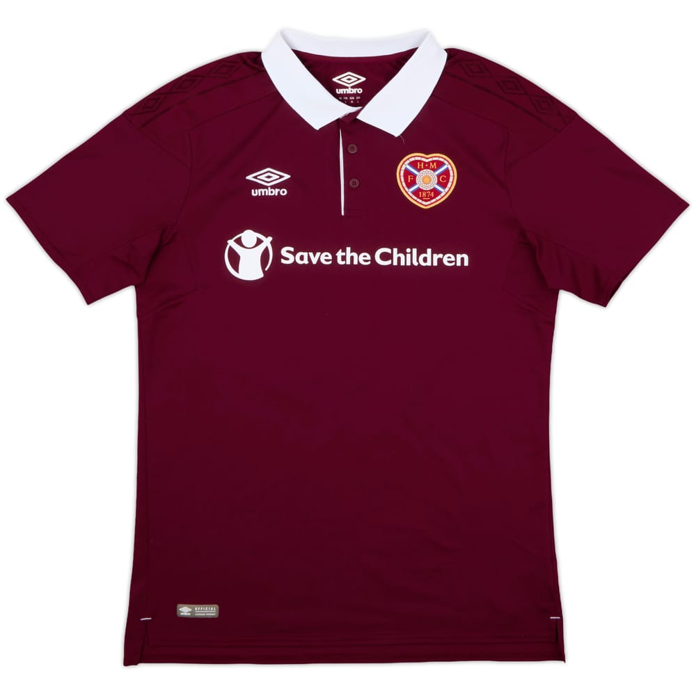 2017-18 Hearts Home Shirt - 8/10 - (L)