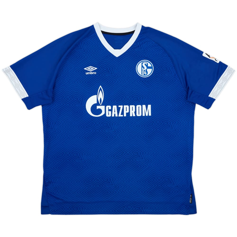 2018-19 Schalke Home Shirt - 7/10 - (3XL)