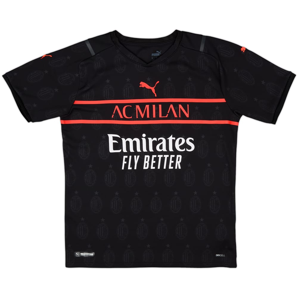 2021-22 AC Milan Third Shirt - 7/10 - (M)