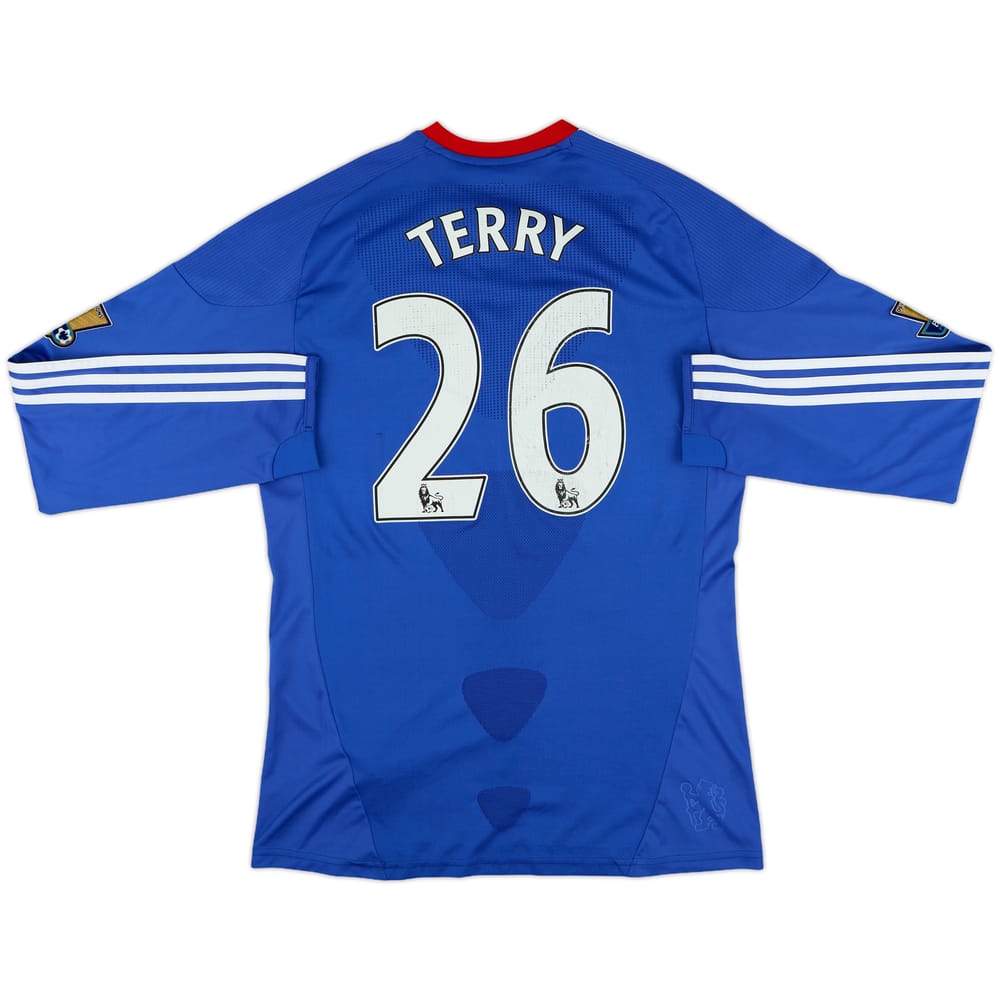 2010-11 Chelsea Home L/S Shirt Terry #26 - 5/10 - (S)
