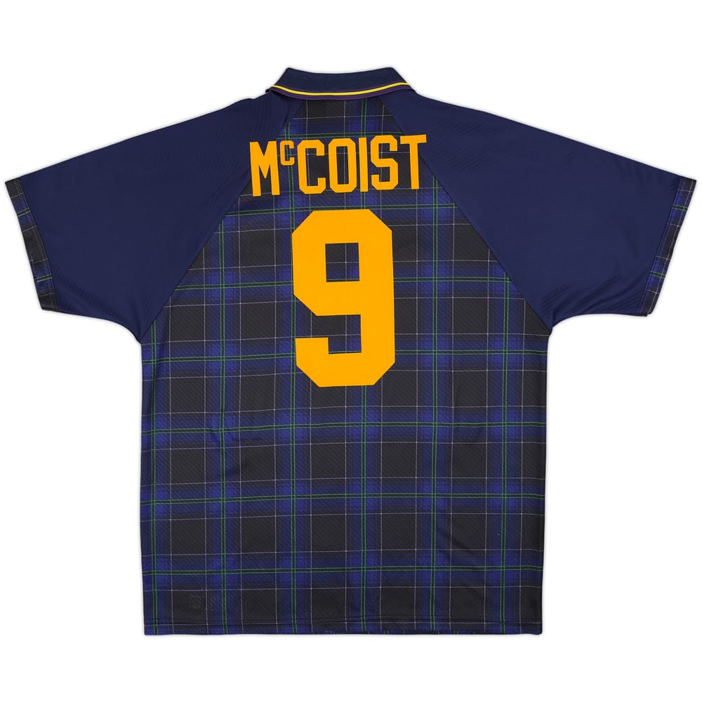 1994-96 Scotland Home Shirt McCoist #9 - 6/10 - (XL)