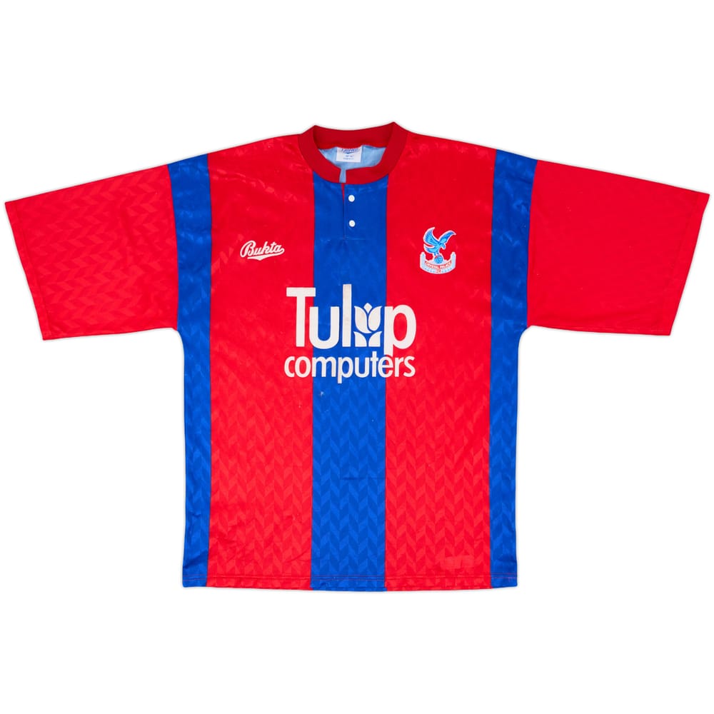 1990-91 Crystal Palace Home Shirt - 5/10 - (M)
