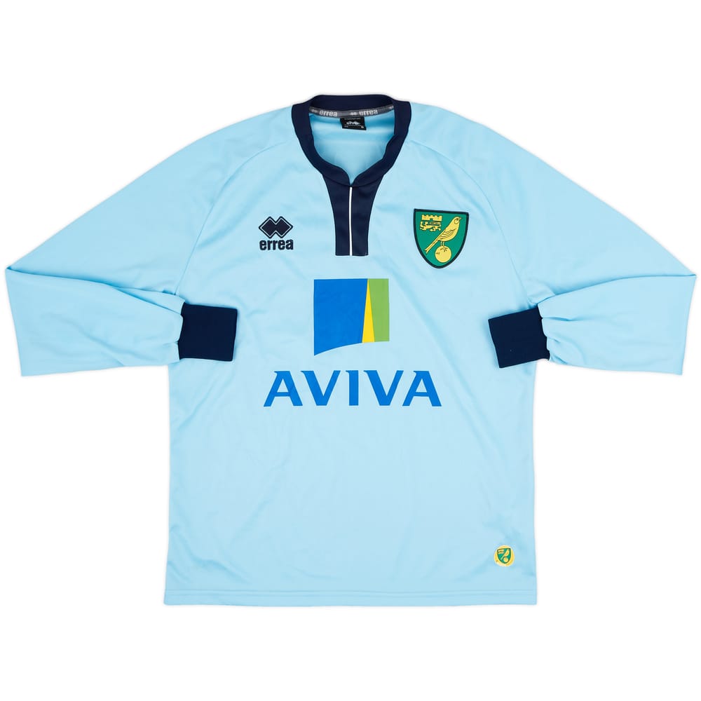2013-14 Norwich GK Shirt - 8/10 - (S)