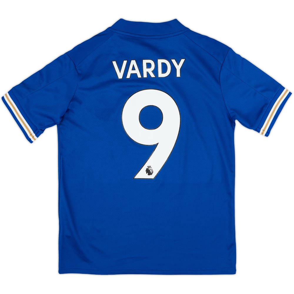 2020-21 Leicester Home Shirt Vardy #9 - 8/10 - (L.Boys)