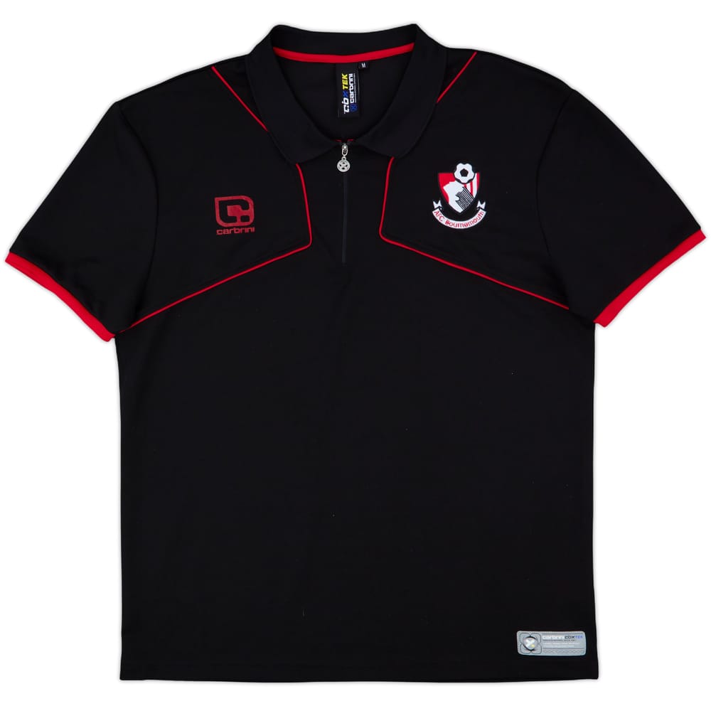2008-09 Bournemouth Carbrini 1/4 Zip Training Shirt - 7/10 - (M)