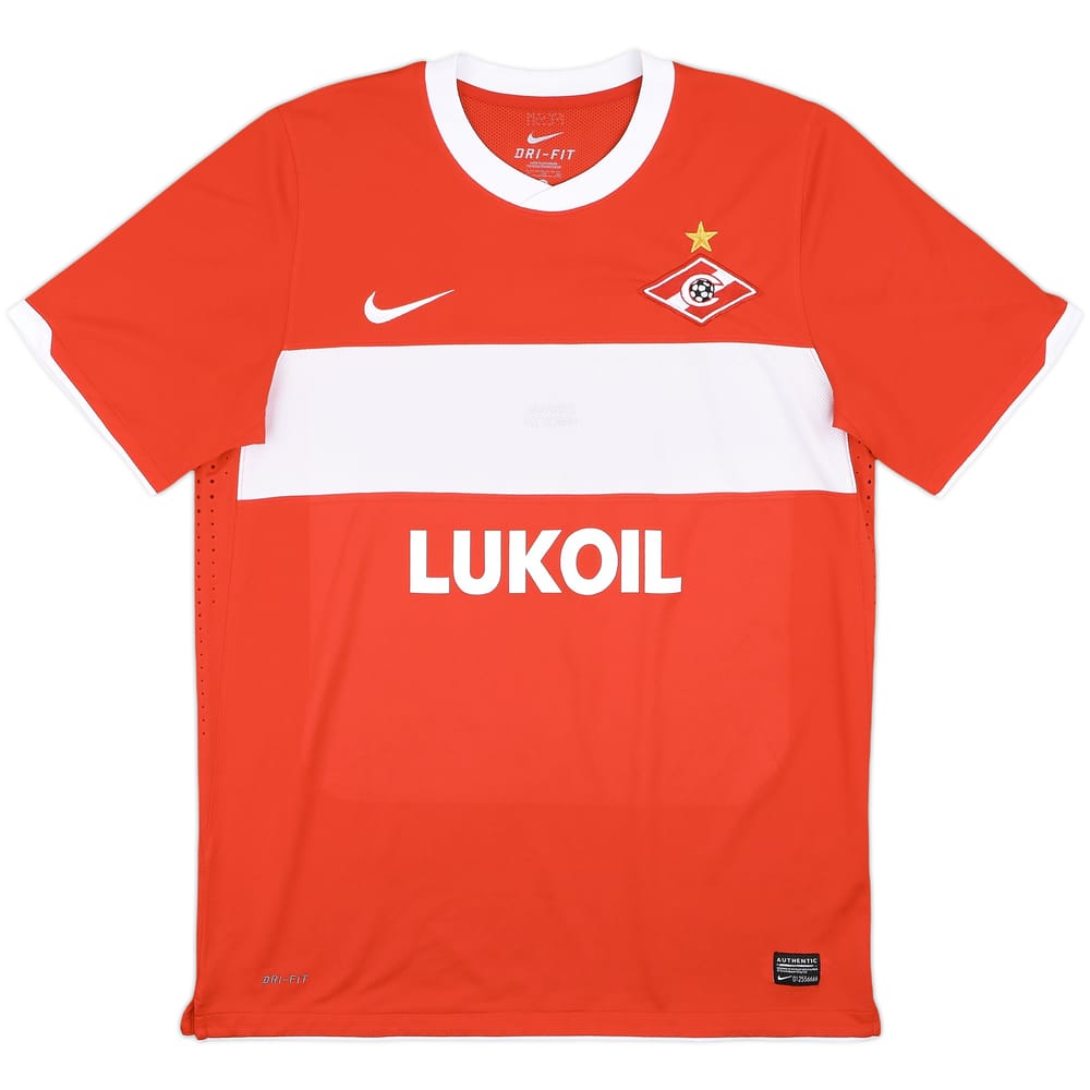 2010 Spartak Moscow Player Issue Cup Home Shirt - 9/10 - (XL)