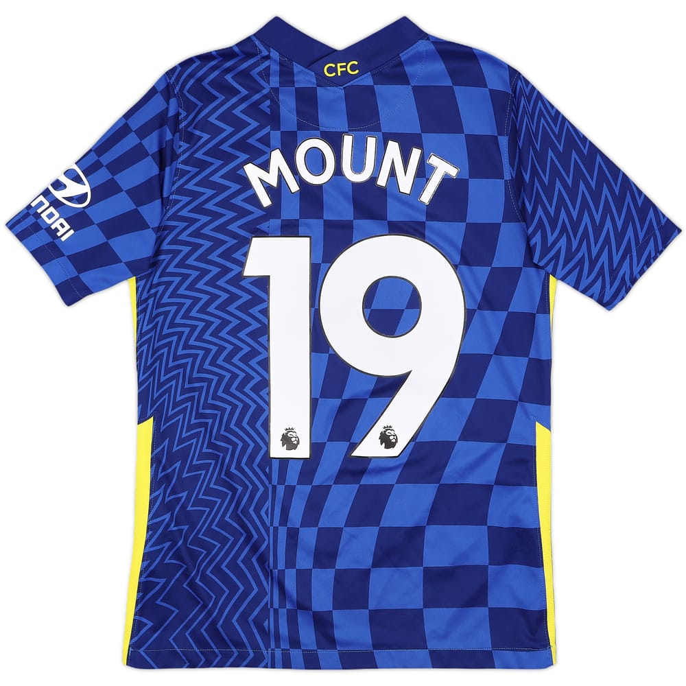 2021-22 Chelsea Home Shirt Mount #19 - 7/10 - (XL.Boys)