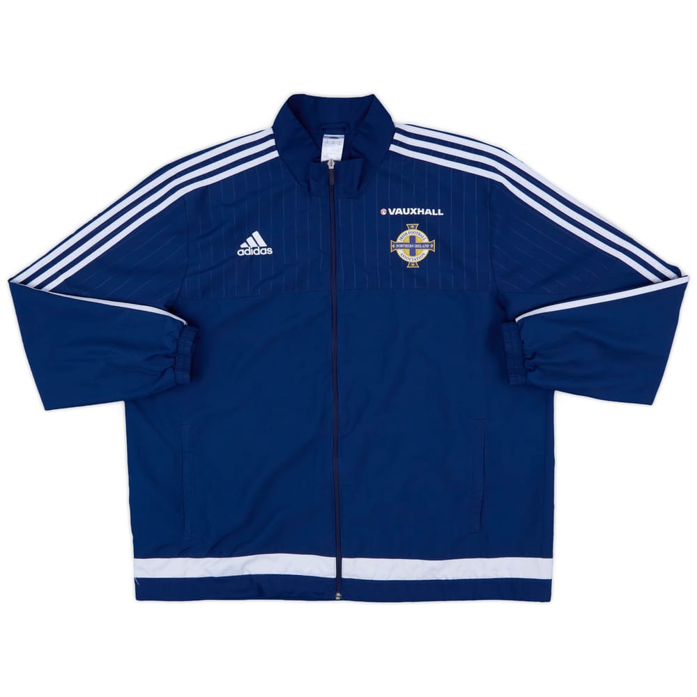 2015-16 Northern Ireland adidas Track Jacket - 8/10 - (XXL)