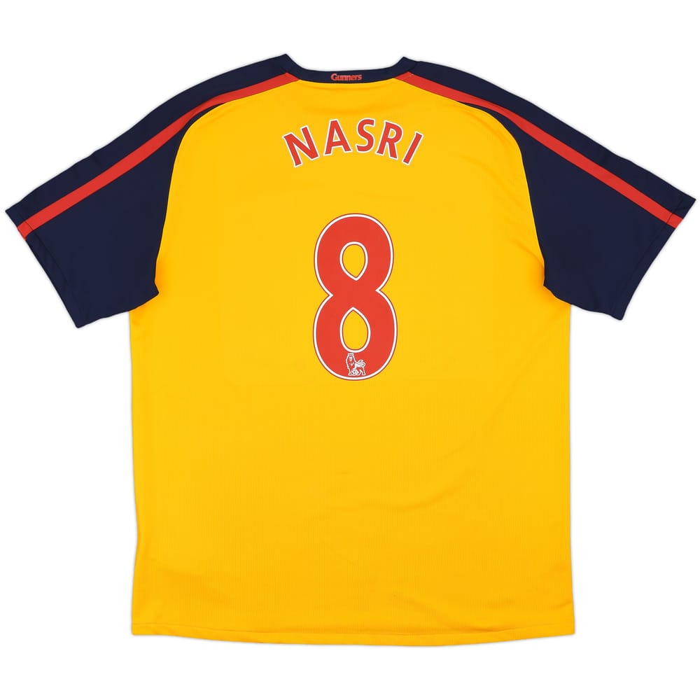 2008-09 Arsenal Away Shirt Nasri #8 - 6/10 - (XL)