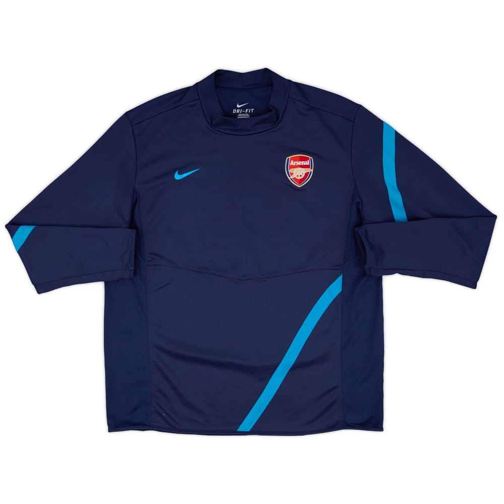 2011-12 Arsenal Nike Drill Top - 8/10 - (XXL)
