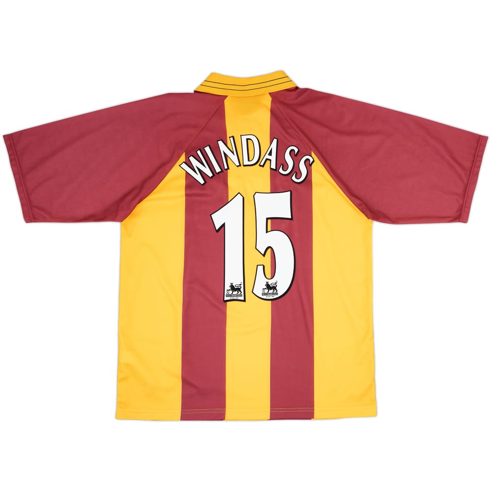1999-01 Bradford Home Shirt Windass #15 - 10/10 - (L)