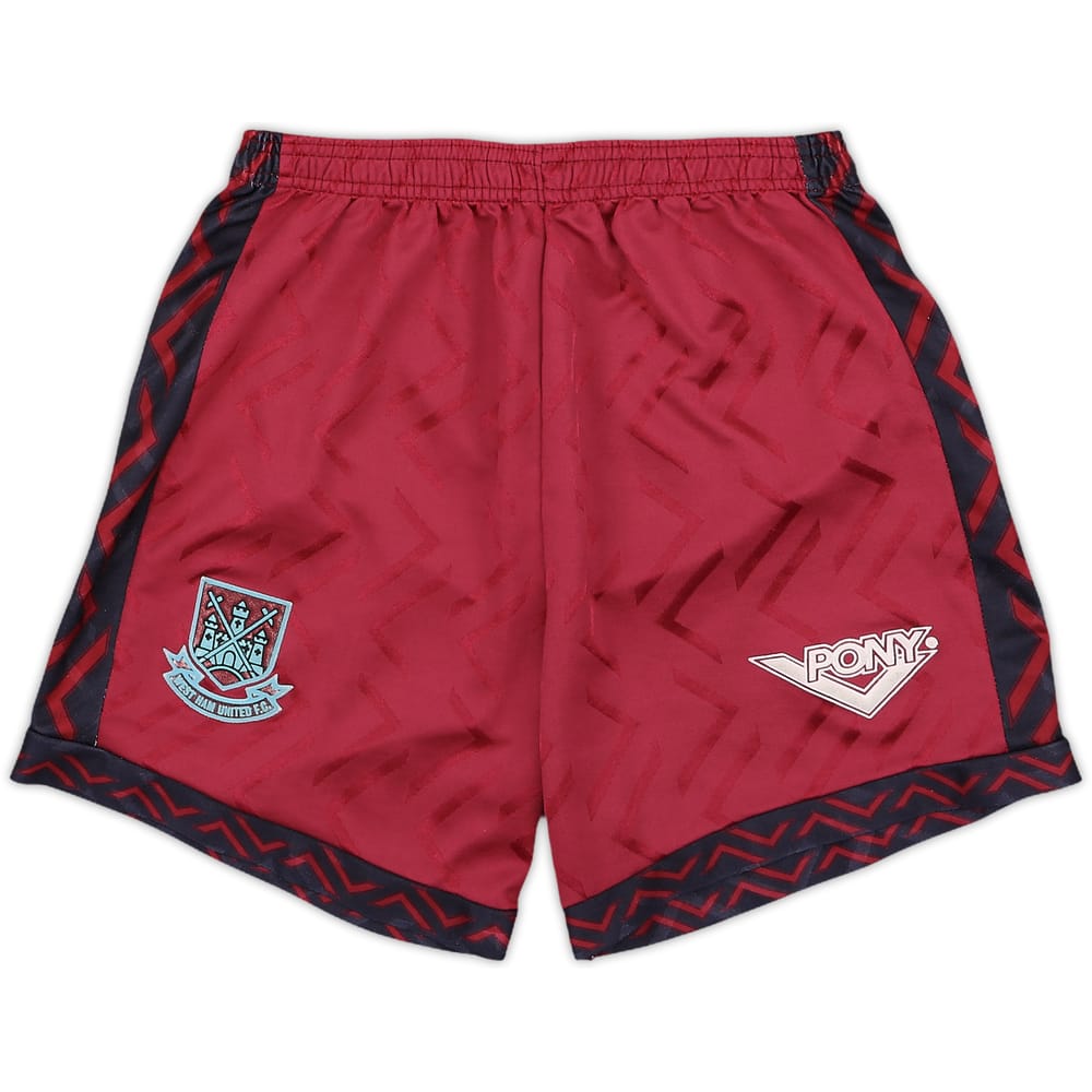 1993-95 West Ham Away Shorts - 9/10 - (S)
