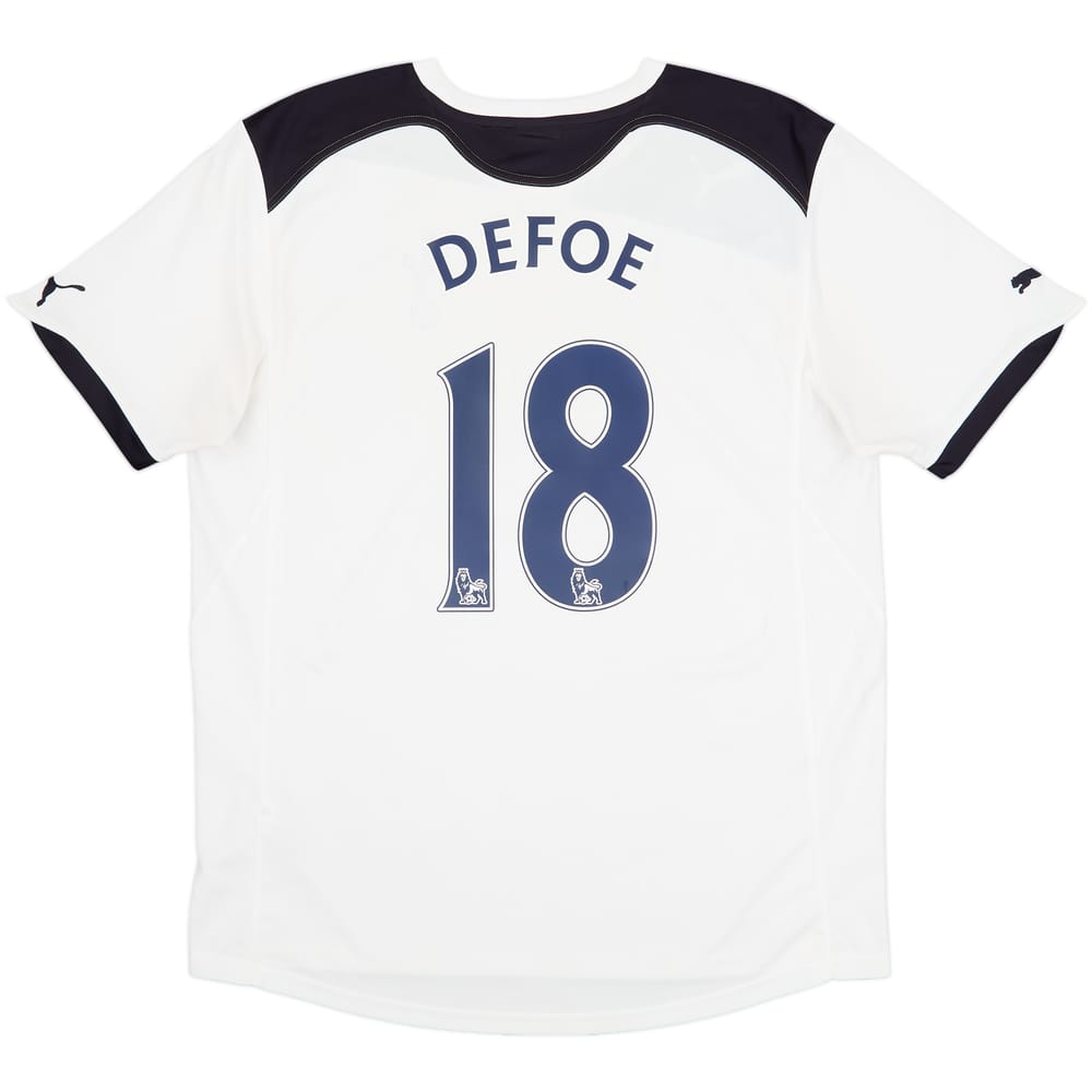 2010-11 Tottenham Home Shirt Defoe #18 - 7/10 - (L)