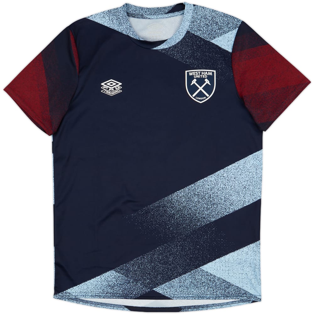 2021-22 West Ham Umbro Training Shirt - 9/10 - (M)