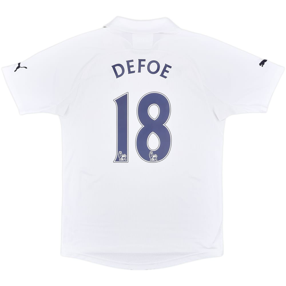 2011-12 Tottenham Home Shirt Defoe #18 - 9/10 - (M)