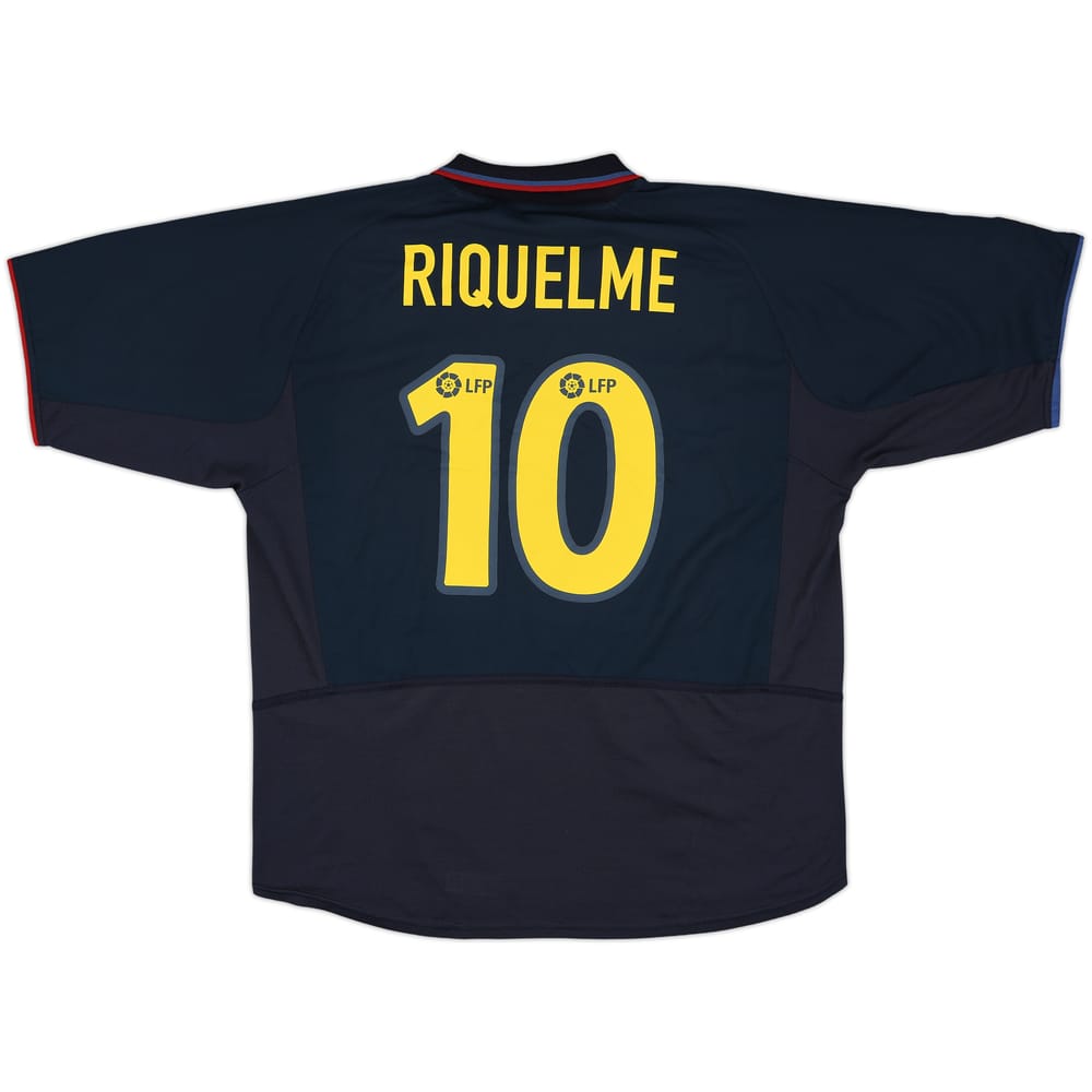 2002-03 Barcelona Away Shirt Riquelme #10 - 8/10 - (XL)