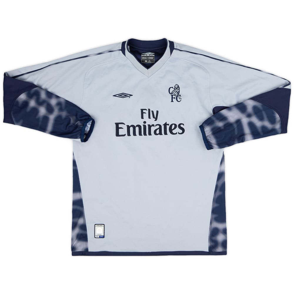 2003-04 Chelsea GK Shirt - 7/10 - (XL.Boys)