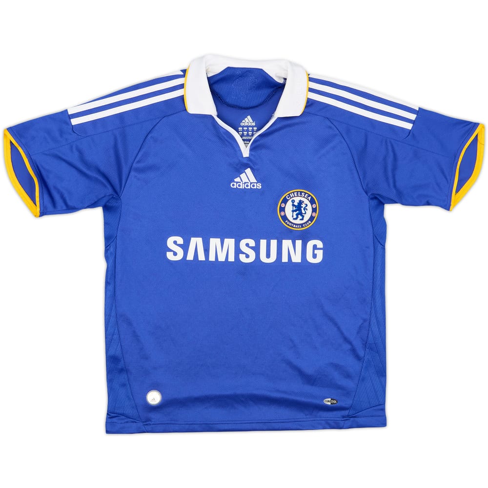 2008-09 Chelsea Home Shirt - 8/10 - (L.Boys)