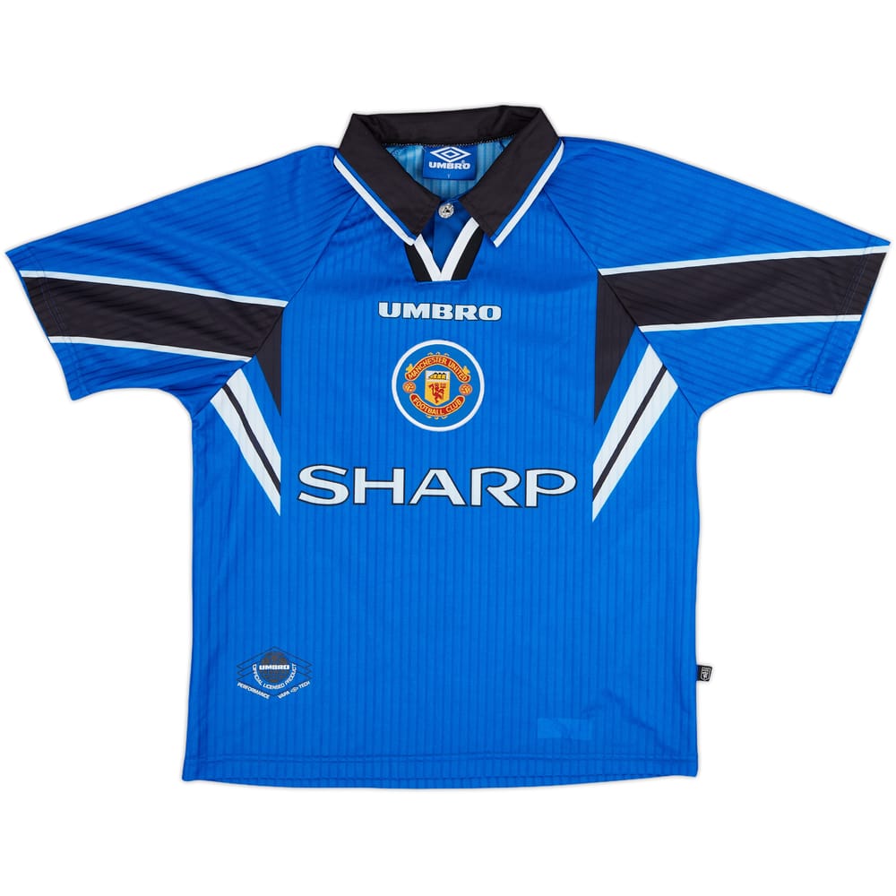 1996-98 Manchester United Third Shirt - 8/10 - (Y)