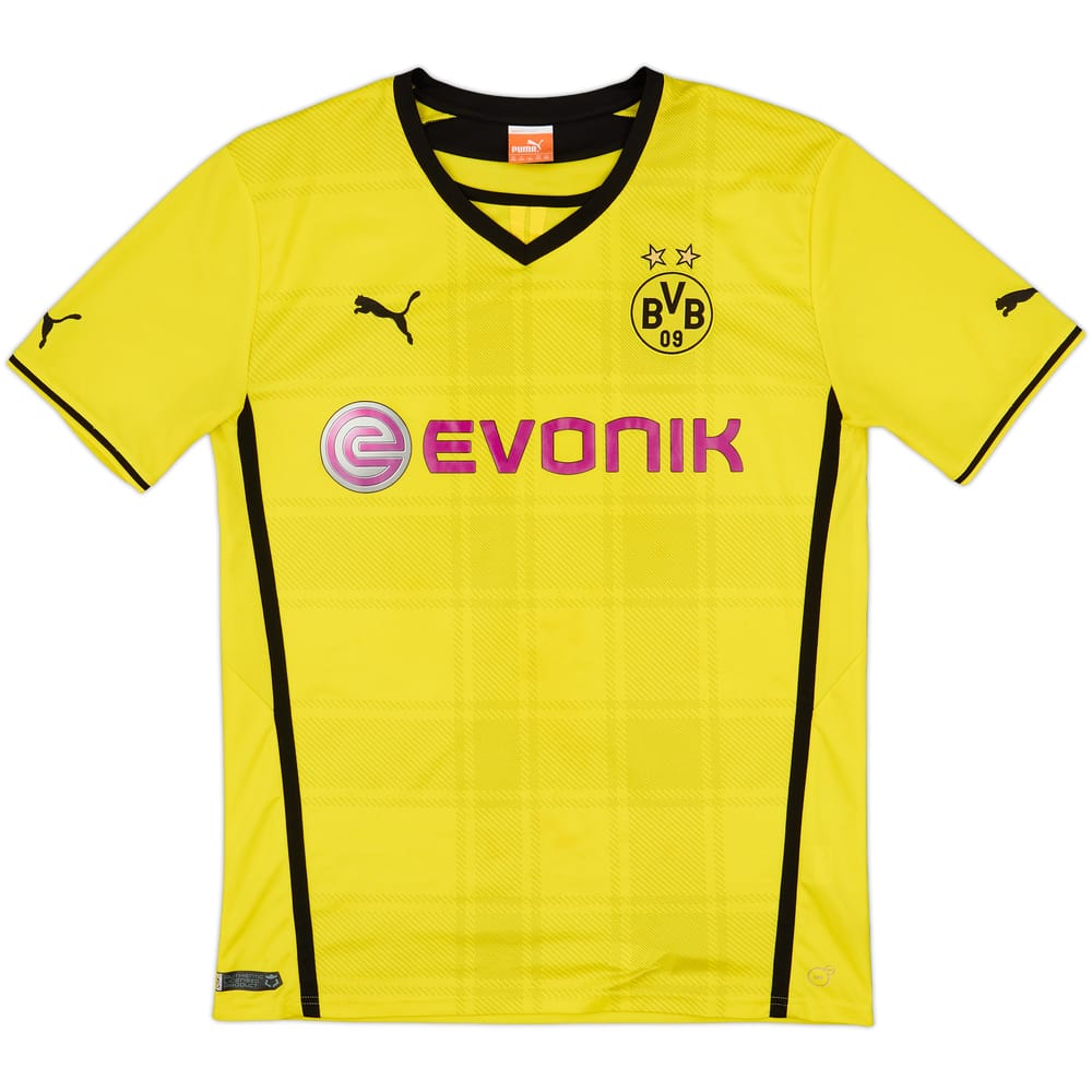 2013-14 Borussia Dortmund Home Shirt - 9/10 - (XXL)