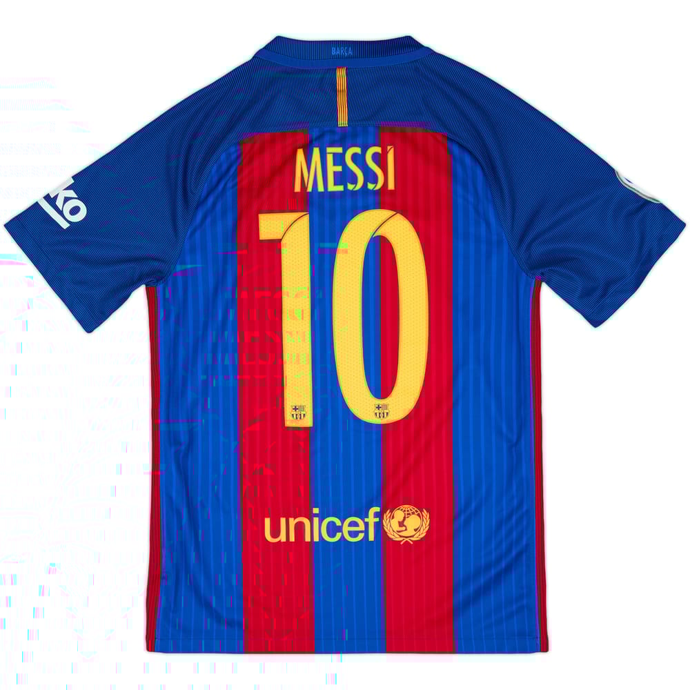 2016-17 Barcelona Home Shirt Messi #10 - 7/10 - (S)