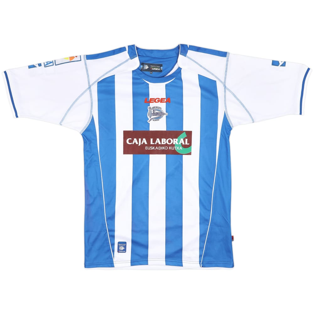 2009-10 Alaves Home Shirt - 8/10 - (XXL)