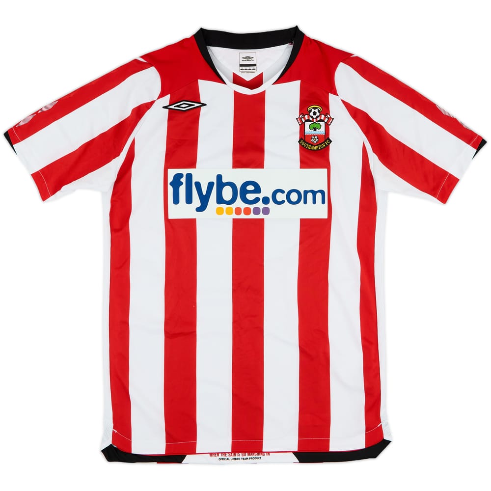 2008-10 Southampton Home Shirt - 8/10 - (M)