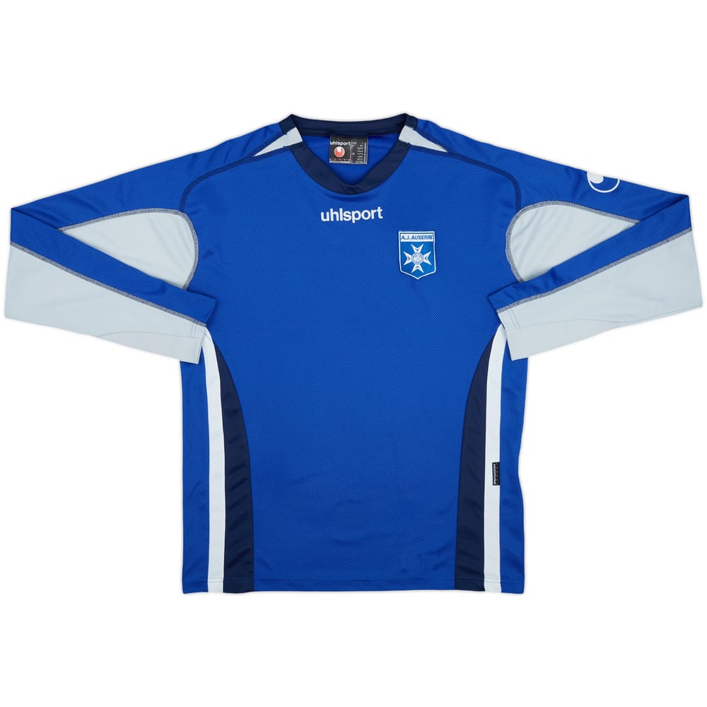 2005-06 Auxerre Uhlsport Training L/S Shirt - 8/10 - (L)