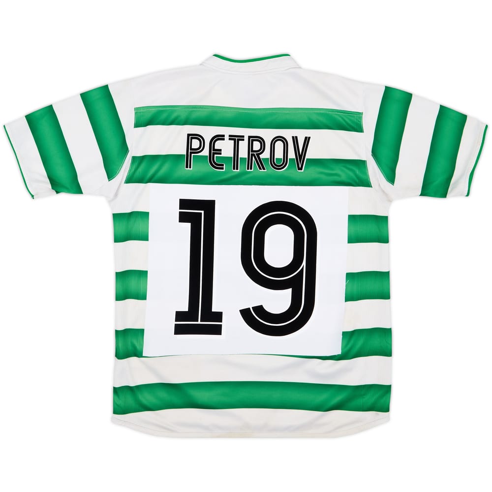 2003-04 Celtic Home Shirt Petrov #19 - 5/10 - (S)