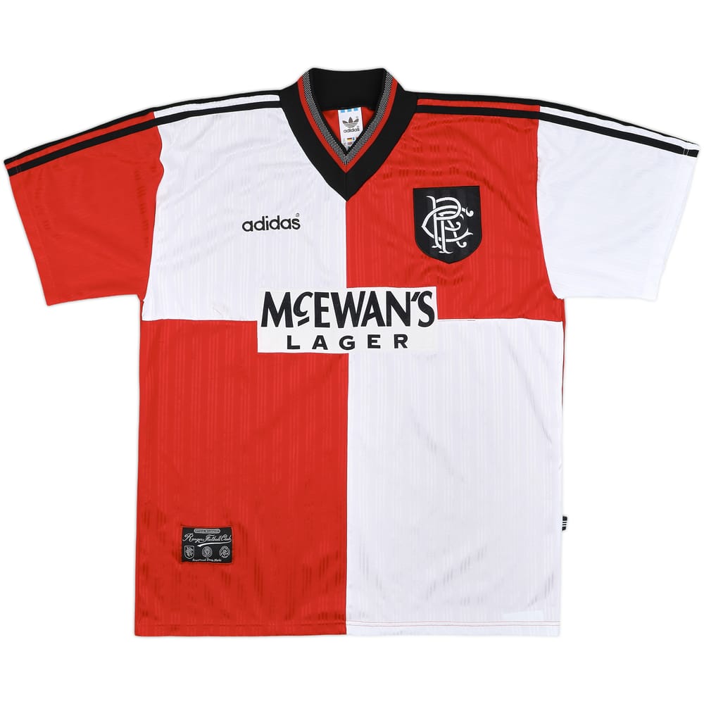 1995-96 Rangers Away Shirt - 8/10 - (XL)