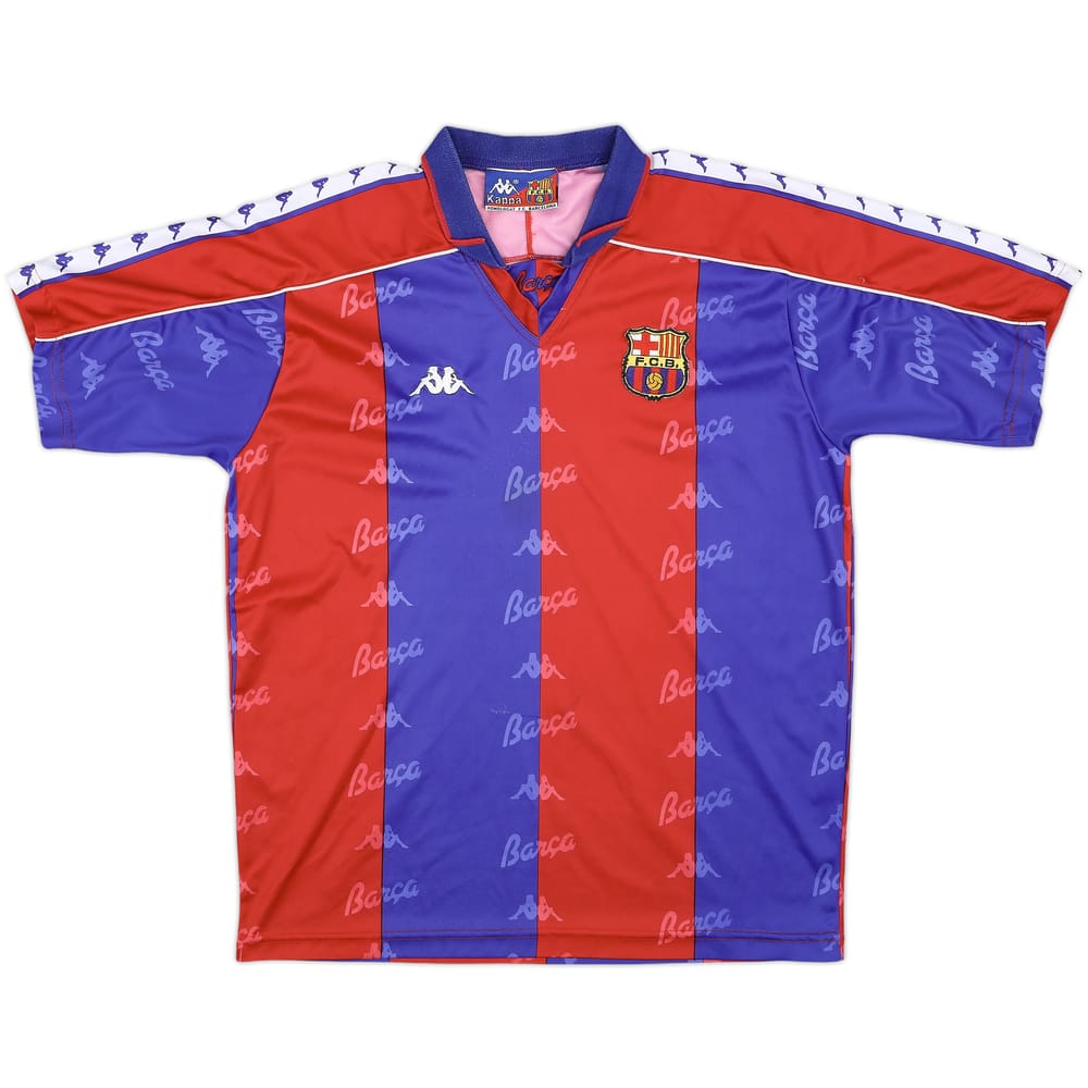 199-95 Barcelona Home Shirt - 7/10 - (M)