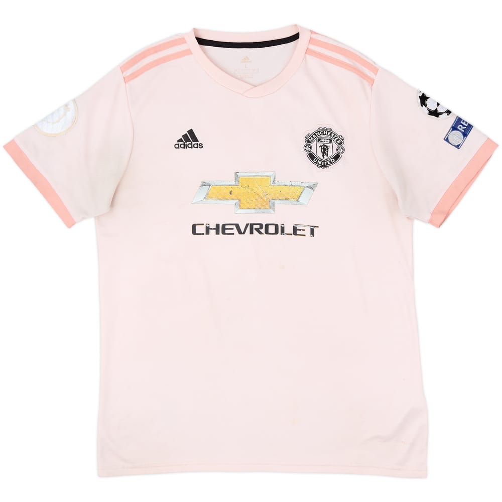2018-19 Manchester United Away Shirt - 4/10 - (L)