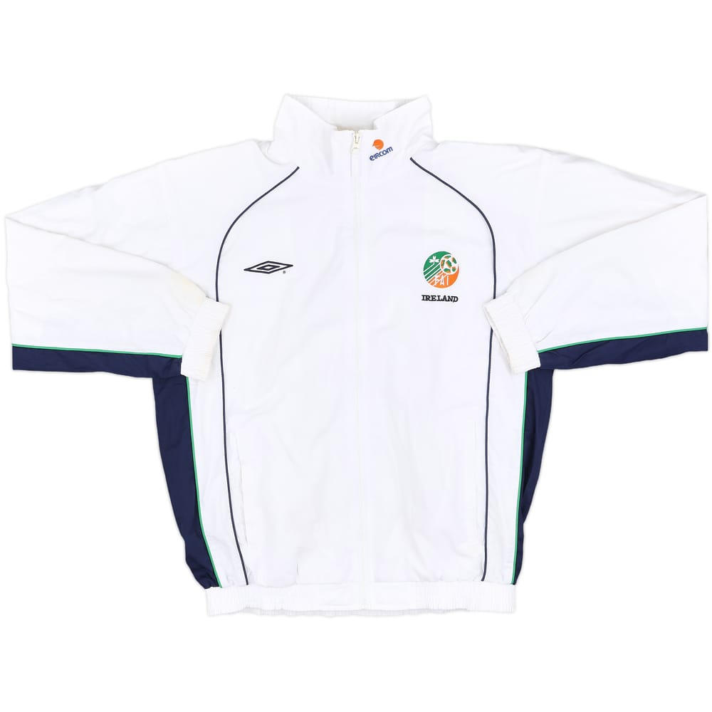 2002-03 Ireland Umbro Track Jacket - 8/10 - (S)