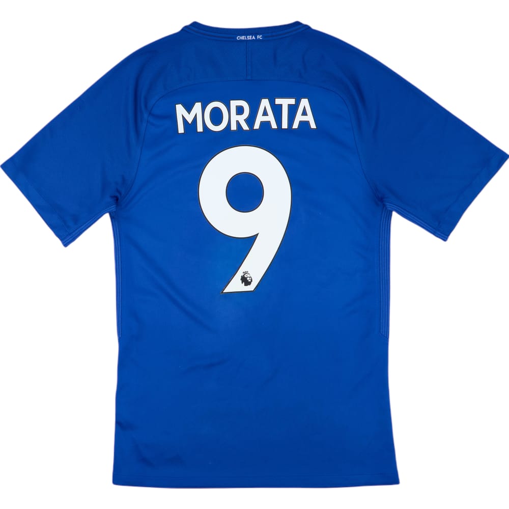 2017-18 Chelsea Home Shirt Morata #9 - 5/10 - (S)