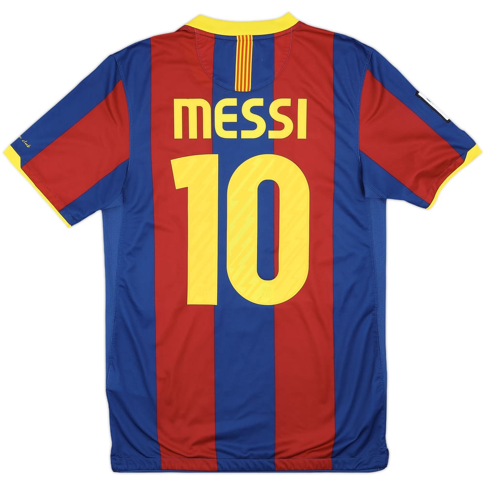 2010-11 Barcelona Home Shirt Messi #10 - 7/10 - (S)