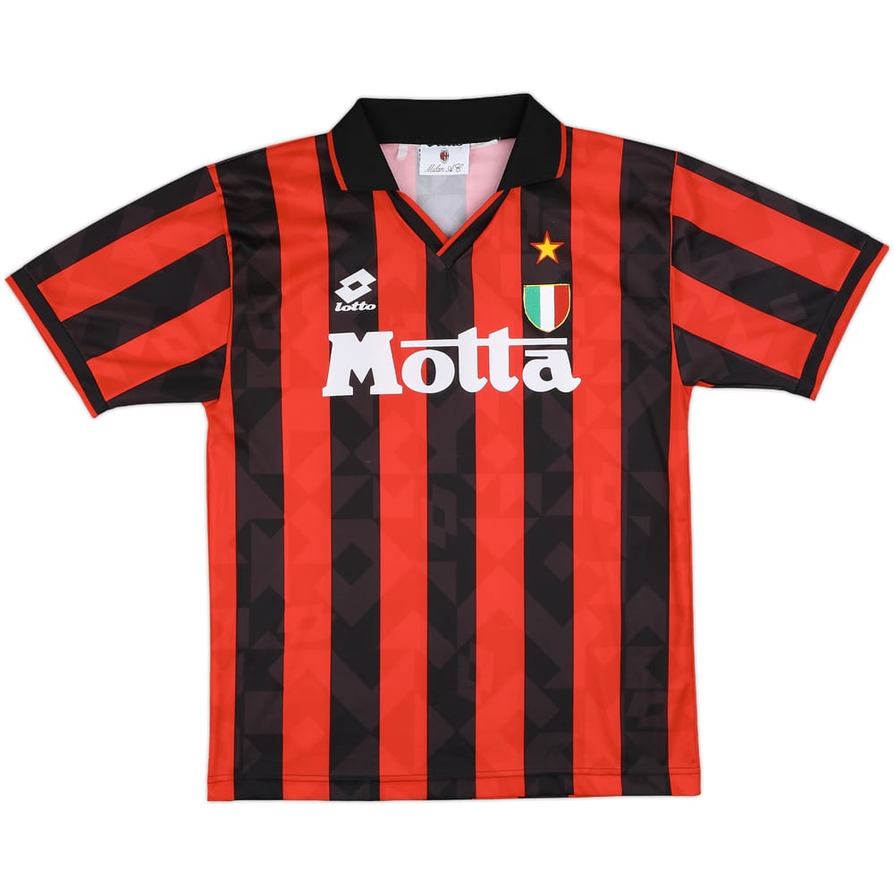 1993-94 AC Milan Home Shirt - 8/10 - (M)