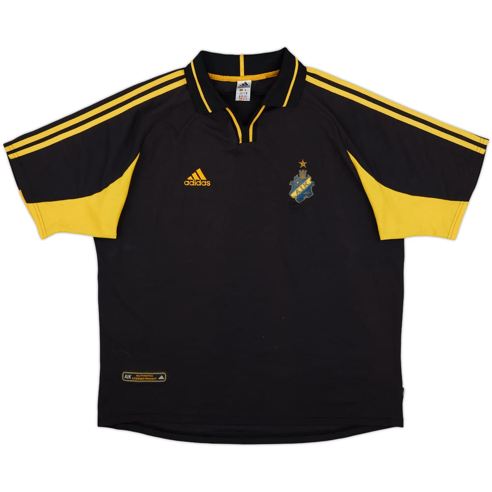 2000-02 AIK Stockholm Home Shirt - 7/10 - (XL)