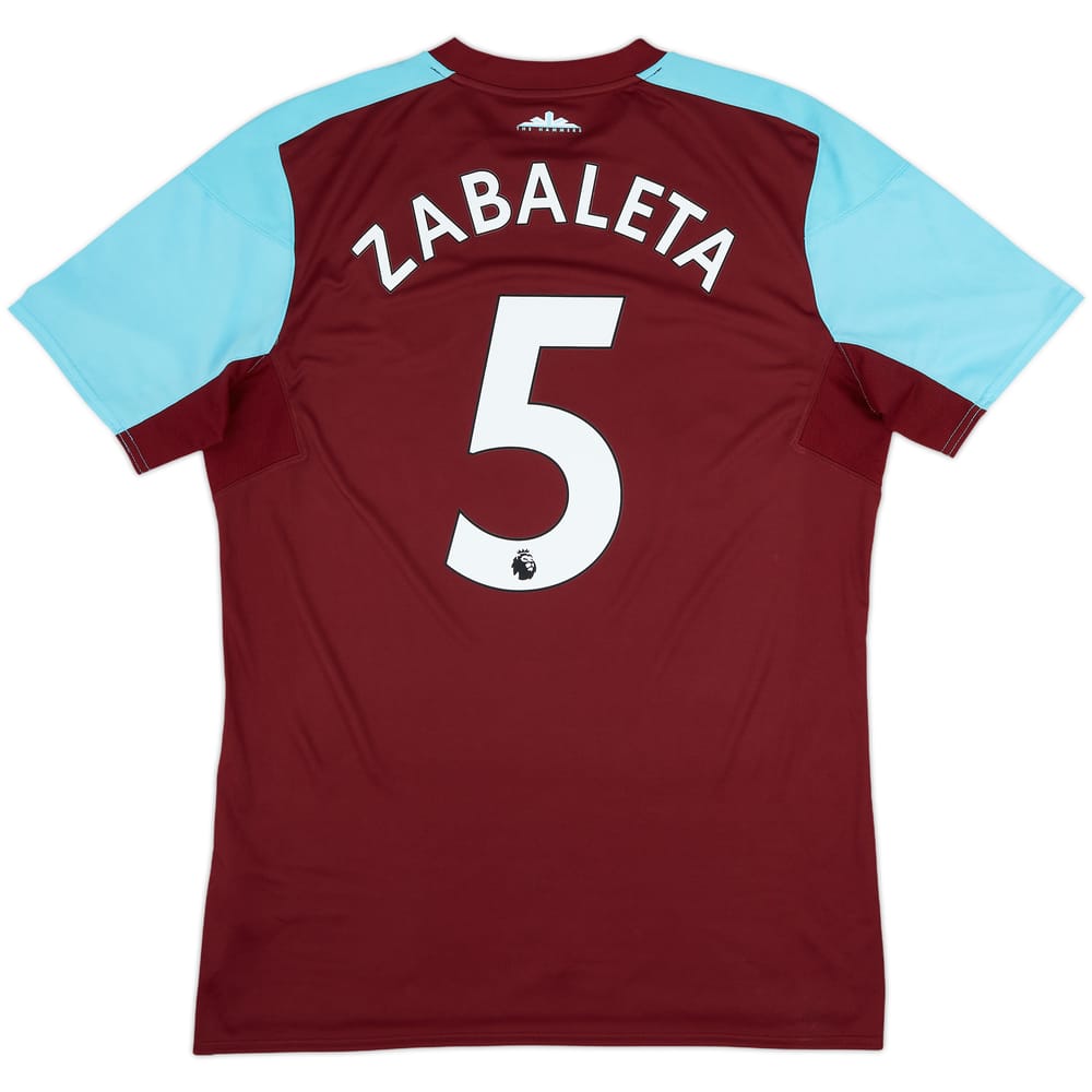 2017-18 West Ham Home Shirt Zabaleta #5 - 8/10 - (L)