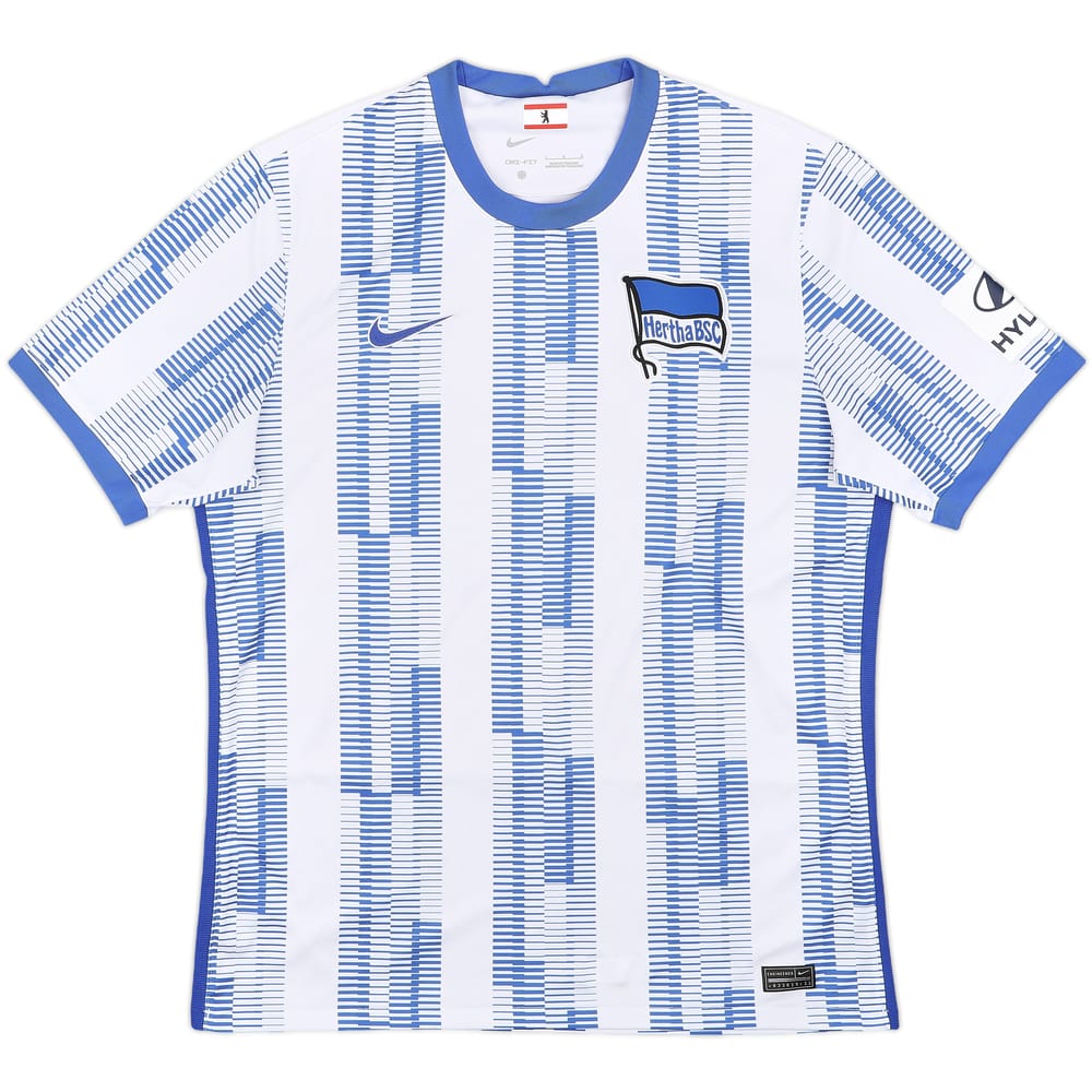 2021-22 Hertha Berlin Home Shirt - 7/10 - (L)