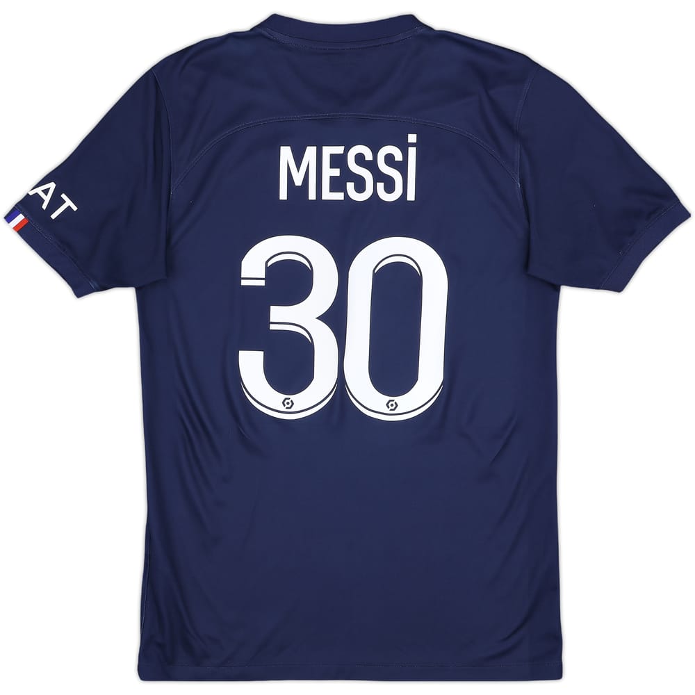 2022-23 Paris Saint-Germain Home Shirt Messi #30 - 7/10 - (S)