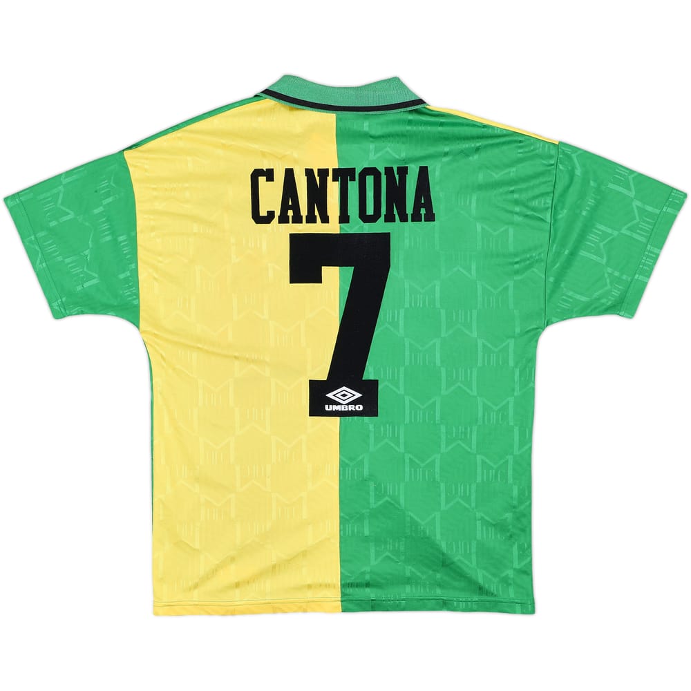 1992-94 Manchester United Third Shirt Cantona #7 - 6/10 - (L)