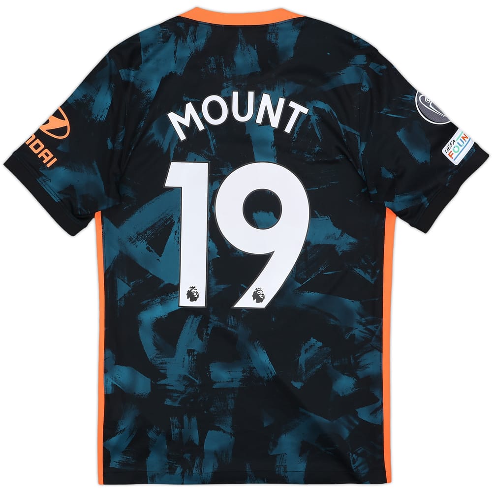 2021-22 Chelsea Third Shirt Mount #19 - 8/10 - (S)