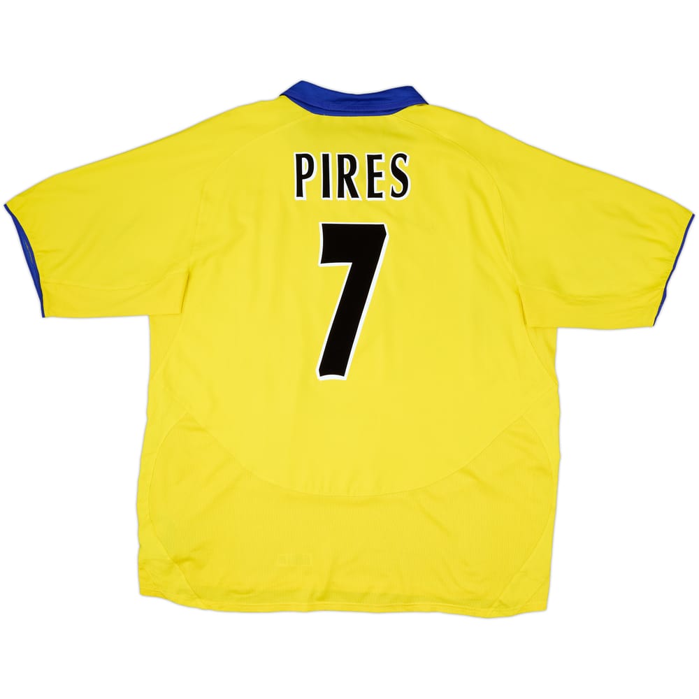 2003-05 Arsenal Away Shirt Pires #7 - 6/10 - (XXL)