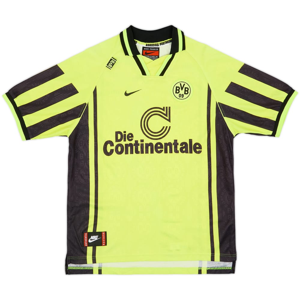 1996-97 Borussia Dortmund Home Shirt - 9/10 - (XL.Boys)