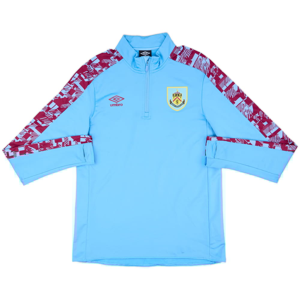2022-23 Burnley Umbro 1/4 Zip Drill Top - 8/10 - (M)