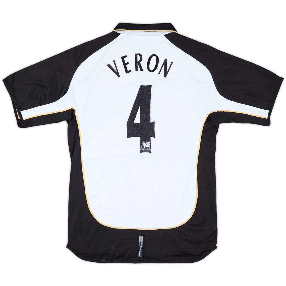 2001-02 Manchester United Centenary Away/Third Shirt Veron #4 - 5/10 - (M)