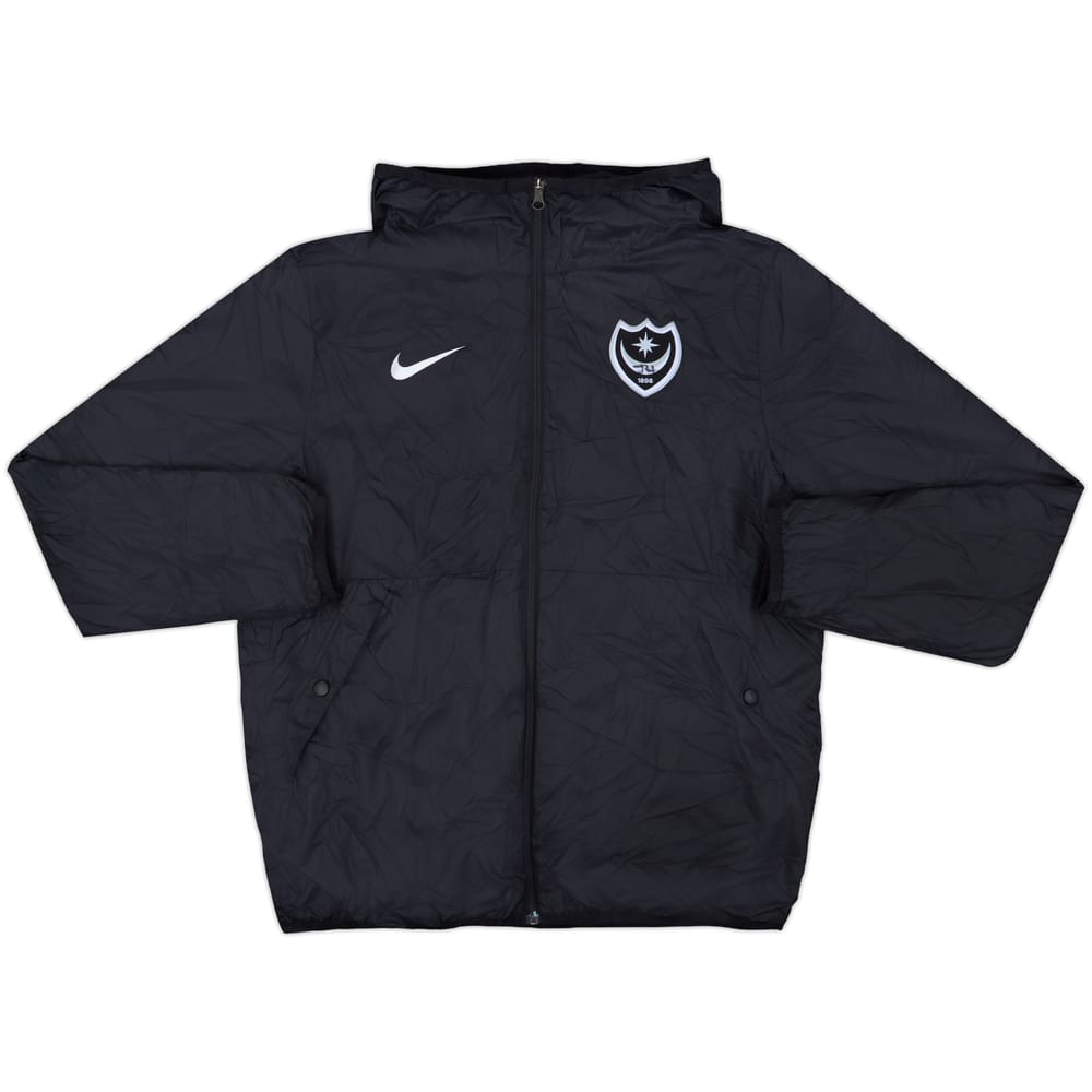 2022-23 Portsmouth Nike Hooded Rain Jacket - 5/10 - (M)
